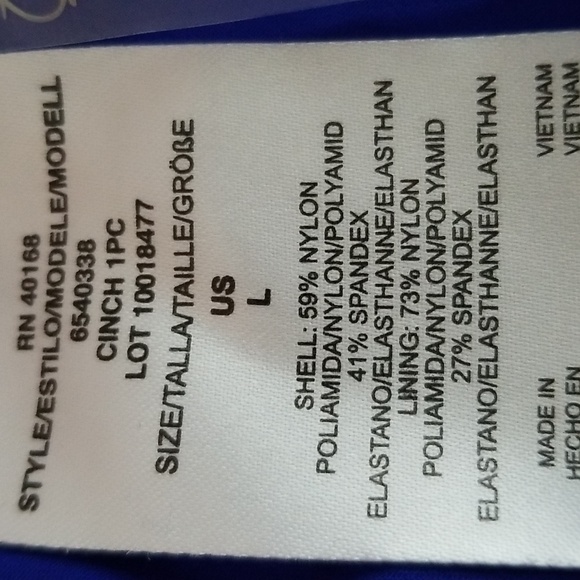 New Skinny Dippers Tapestry Swimsuit by Miraclesuit - Picture 11 of 12